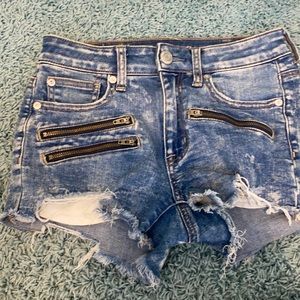 American eagle jean shorts